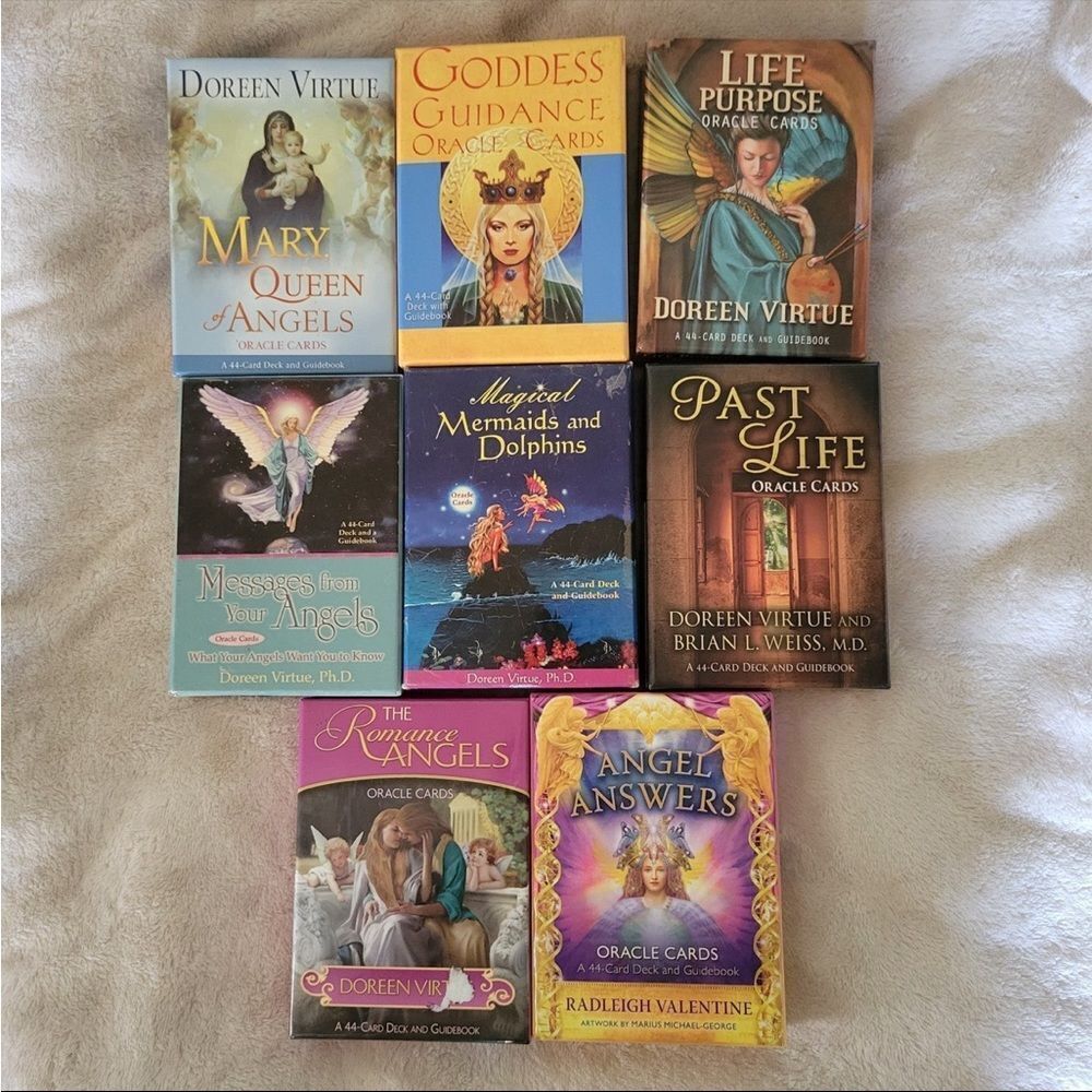 Tarot Mystery Box (OOP Doreen Virtue Title on Decks), Rare,Oracle Cards,Readings